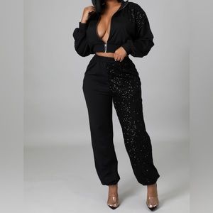 PDX Glitter Pant Set